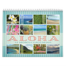 Hawaii Aloha Quotations/Photography Calendar
