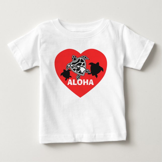 Hawaii Aloha Turtle Shirt (Front)
