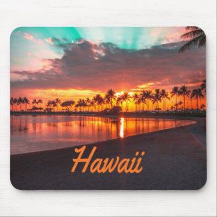 Hawaii Beach Hawaiian Islands Mouse Mat