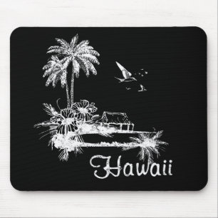 Hawaii Beach Hut Mouse Mat
