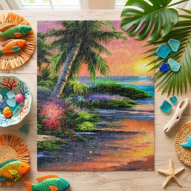 Hawaii Beach Scenery Jigsaw Puzzle (Creator Uploaded)