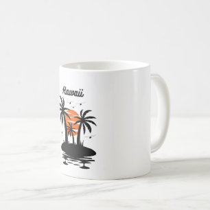 Hawaii Beach Sunset Coffee Mug
