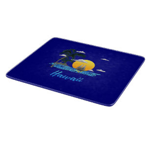 Hawaii Beach Sunset Cutting Board