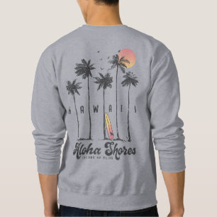 Hawaii Beach Surfer Summer Vacation Sweatshirt