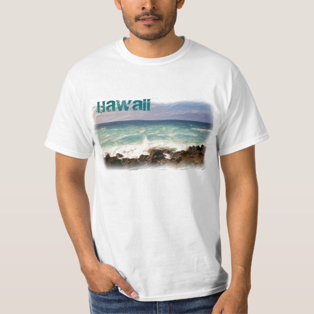 Hawaii beach value shirt (Front)