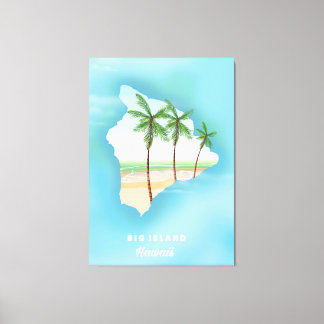 Hawaii Big island Canvas Print
