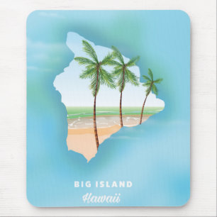 Hawaii Big island Mouse Mat