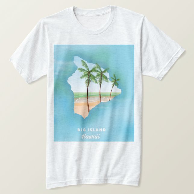 Hawaii Big island T-Shirt (Design Front)