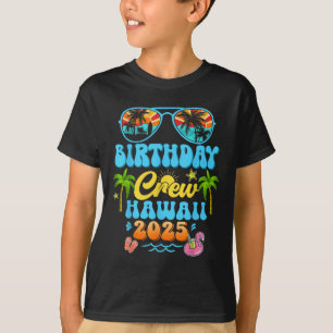 Hawaii Birthday Crew Vacation Cruise 2025 Summer G T-Shirt