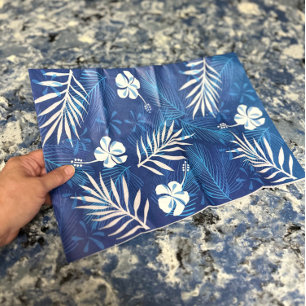Hawaii Botanical Tropical Leaf Hibiscus Tissue Paper