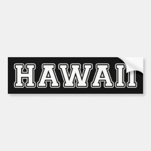 Hawaii Bumper Sticker