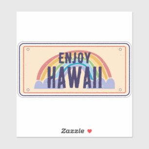HAWAII CAR PLATE ENJOY HAWAII