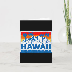 Hawaii  card