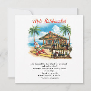 Hawaii christmas party Hawaii “Mele Kalikimaka!” Save The Date