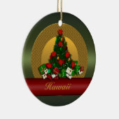Hawaii Christmas Tree Ornament (Right)