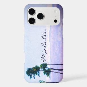 Hawaii Coastal Palm Trees Purple Mountains Name