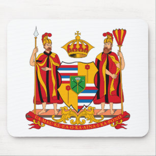 Hawaii Coat of Arms Mousepad