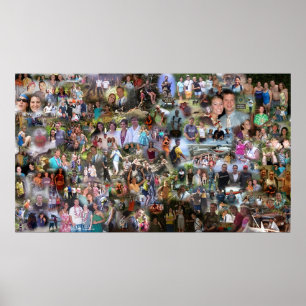 Hawaii collage poster