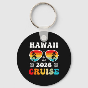 Hawaii Cruise 2026 Vacation Trip Matching Family G Key Ring