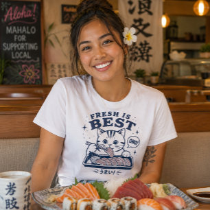 Hawaii culture - fresh catch Tri-Blend shirt