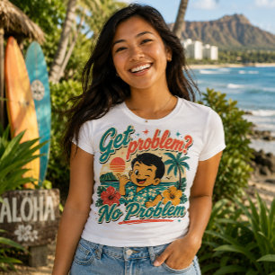 Hawaii culture - Get problem? Tri-Blend Shirt
