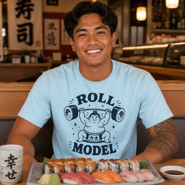 Hawaii culture - roll model T-Shirt (roll model - sushi fun)
