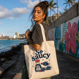 Hawaii culture - So Saucy - shoyu edition Tote Bag