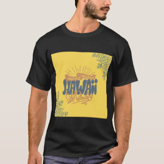 Hawaii Design Logo – Tropical Vibes and Endless Su T-Shirt