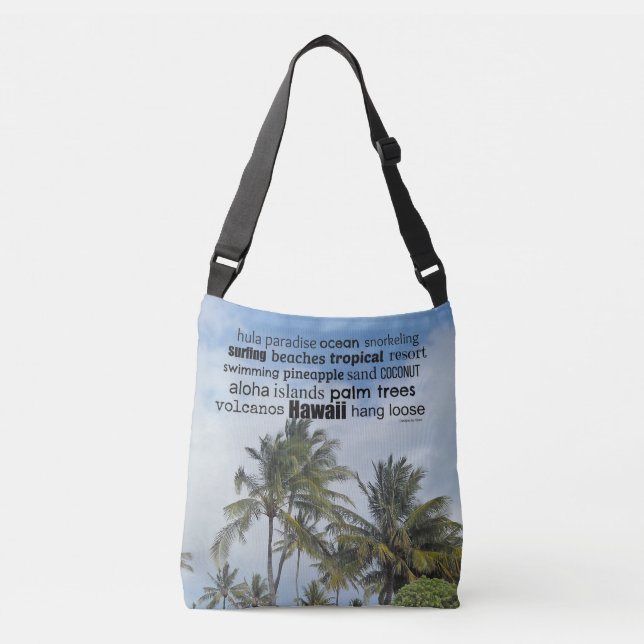 Hawaii Dream Trip Crossbody Bag (Front)