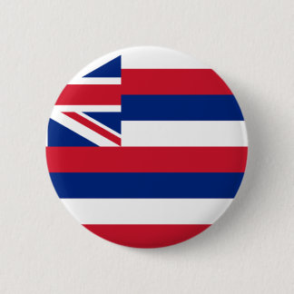 Hawaii Flag 6 Cm Round Badge