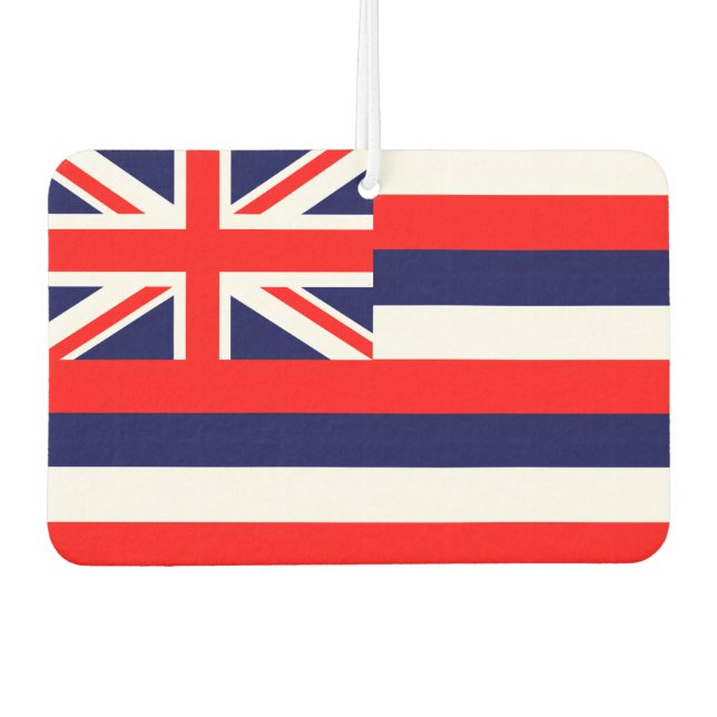HAWAII Flag - Car Air Freshener (Front)