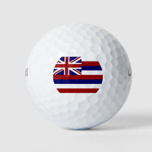 Hawaii flag golf balls
