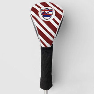 Hawaii flag golf head cover