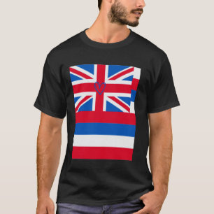 Hawaii Flag Hawaiian Heart Proud Heritage Statehoo T-Shirt