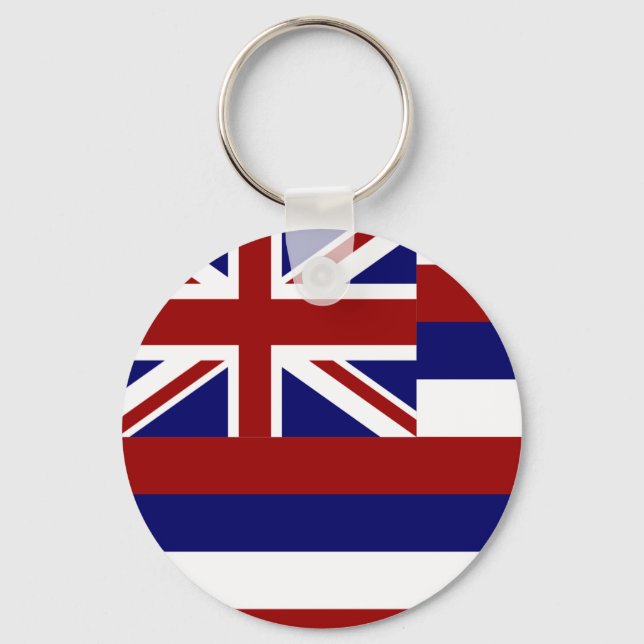 Hawaii flag key ring (Front)
