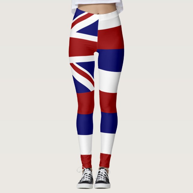 Hawaii flag leggings (Front)