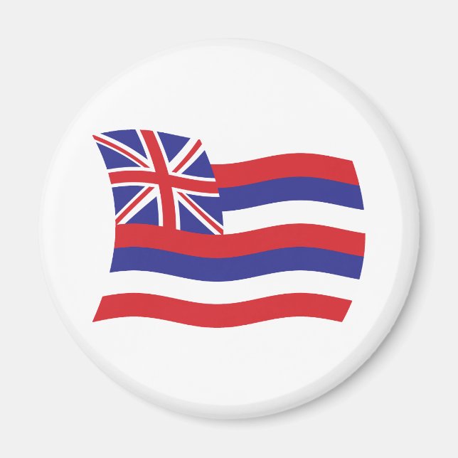 Hawaii Flag Magnet (Front)