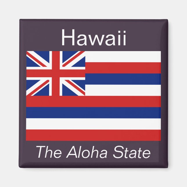 Hawaii Flag Magnet (Front)