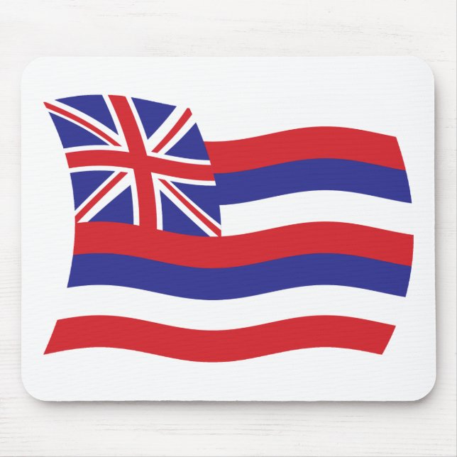 Hawaii Flag Mousepad (Front)