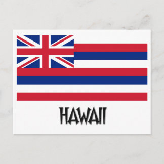 Hawaii Flag Postcard