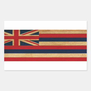 Hawaii Flag Rectangular Sticker