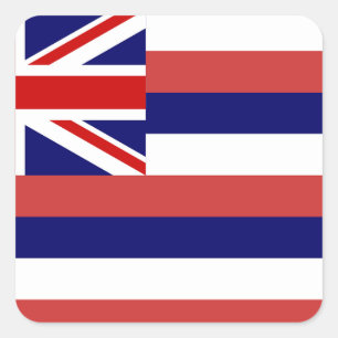 Hawaii Flag Sticker
