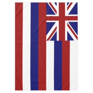 Hawaii flag tablecloth
