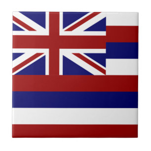 Hawaii flag tile