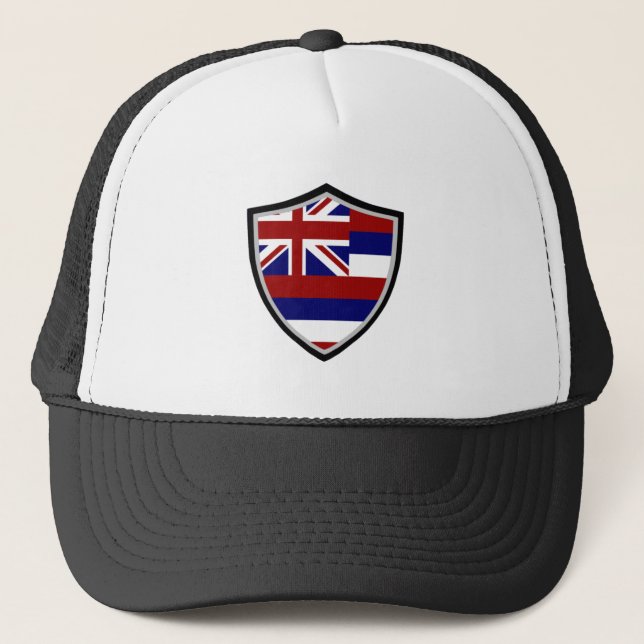 Hawaii flag trucker hat (Front)