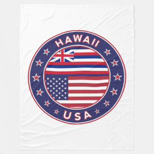 Hawaii Fleece Blanket