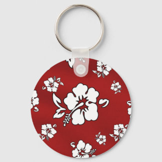 Hawaii flower key ring
