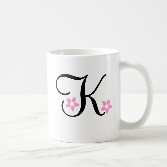 Hawaii Flower Mug "K" (Right)