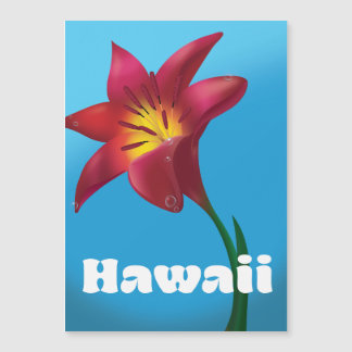 Hawaii Flower Travel print