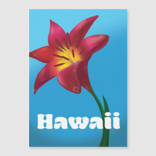 Hawaii Flower Travel print